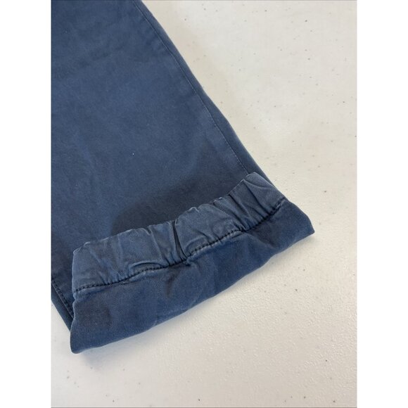 NEW Marine Layer Jogger Pants Mens LG Slim Fit Org‎ Cotton Stretch Washed BLUE - Picture 7 of 10